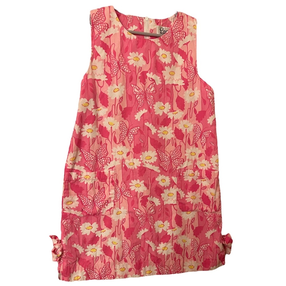 Lilly Pulitzer Classic Shift Dress Girls Size 7